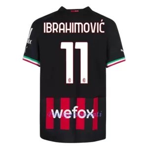 AC Milan Zlatan Ibrahimović 11 Virallinen Kotipelipaita Miehet 2022/23 AC Milan Zlatan Ibrahimović 11 Virallinen Kotipelipaita Miehet 2022/23