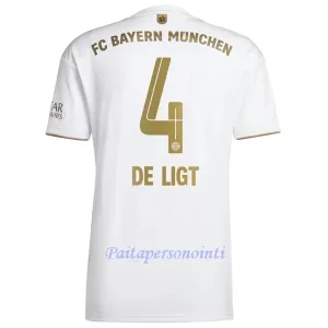 FC Bayern München Matthijs de Ligt 4 Virallinen Vieraspelipaita Miehet 2022/23