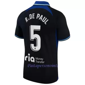 Atlético Madrid Rodrigo de Paul 5 Virallinen Vieraspelipaita Miehet 2022/23 Atlético Madrid Rodrigo de Paul 5 Virallinen Vieraspelipaita Miehet 2022/23