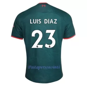 Liverpool Luis Díaz 23 Virallinen Kolmas Pelipaita Miehet 2022/23