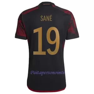 Saksa Leroy Sané 19 Virallinen Vieraspelipaita Miehet MM-kisat 2022 Saksa Leroy Sané 19 Virallinen Vieraspelipaita Miehet MM-kisat 2022
