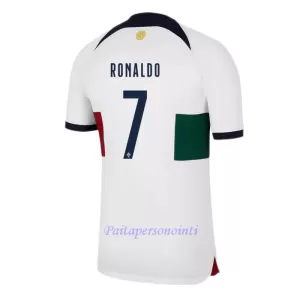Cristiano Ronaldo 7 Portugali Virallinen Vieraspelipaita Miehet MM-kisat 2022 Cristiano Ronaldo 7 Portugali Virallinen Vieraspelipaita Miehet MM-kisat 2022