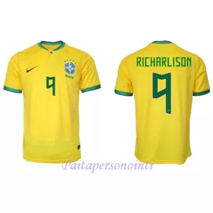 Brasilia Richarlison de Andrade 9 Virallinen Kotipelipaita Miehet MM-kisat 2022