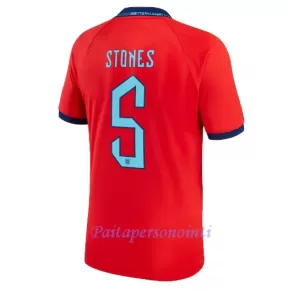 Englanti John Stones 5 Virallinen Vieraspelipaita Miehet MM-kisat 2022