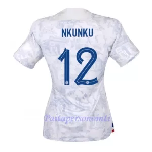 Ranska Christopher Nkunku 12 Virallinen Vieraspelipaita Naiset MM-kisat 2022 Ranska Christopher Nkunku 12 Virallinen Vieraspelipaita Naiset MM-kisat 2022