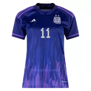 Argentiina Ángel Di María 11 Virallinen Vieraspelipaita Naiset MM-kisat 2022