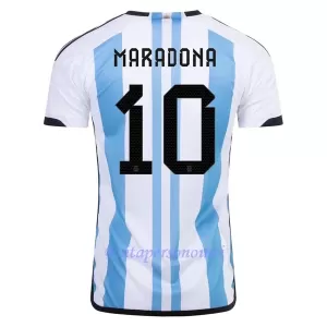 Argentiina Maradona 10 Virallinen Kotipelipaita Miehet MM-kisat 2022