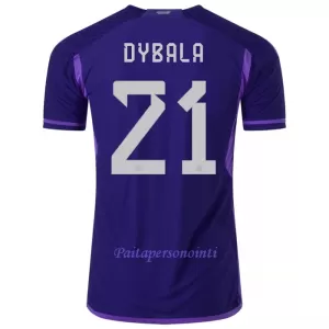 Argentiina Paulo Dybala 21 Virallinen Vieraspelipaita Miehet MM-kisat 2022