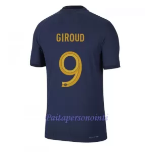 Ranska Olivier Giroud 9 Virallinen Kotipelipaita Miehet MM-kisat 2022