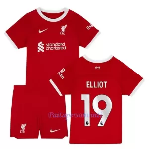 Liverpool Elliot 19 Virallinen Kotipelipaita Lapset 2023/24 Liverpool Elliot 19 Virallinen Kotipelipaita Lapset 2023/24