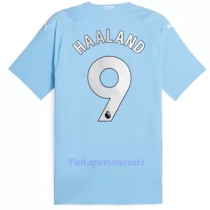 Manchester City Erling Haaland 9 Virallinen Kotipelipaita Lapset 2023/24