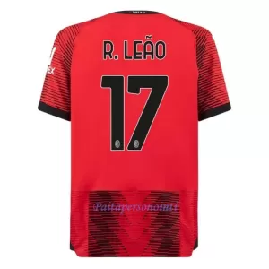 AC Milan Rafael Leão 17 Virallinen Kotipelipaita Lapset 2023/24