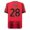 AC Milan Thiaw 28 Virallinen Kotipelipaita Miehet 2023/24