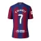 FC Barcelona Ousmane Dembélé 7 Virallinen Kotipelipaita Miehet 2023/24