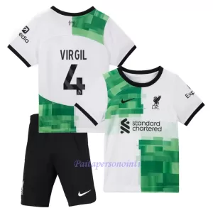 Liverpool Virgil van Dijk 4 Virallinen Vieraspelipaita Lapset 2023/24 Liverpool Virgil van Dijk 4 Virallinen Vieraspelipaita Lapset 2023/24