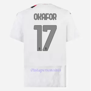 AC Milan Okafor 17 Virallinen Vieraspelipaita Miehet 2023/24 AC Milan Okafor 17 Virallinen Vieraspelipaita Miehet 2023/24
