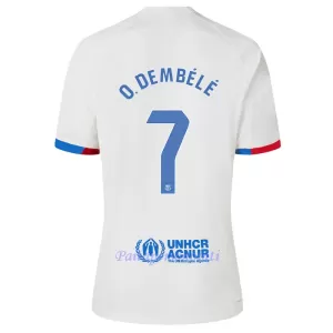 FC Barcelona Ousmane Dembélé 7 Virallinen Vieraspelipaita Lapset 2023/24