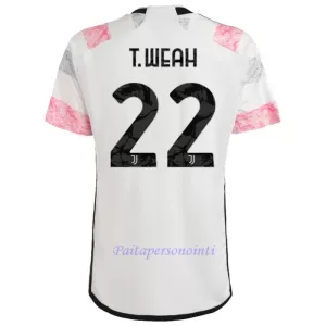 Juventus T. Weah 22 Virallinen Vieraspelipaita Miehet 2023/24 Juventus T. Weah 22 Virallinen Vieraspelipaita Miehet 2023/24