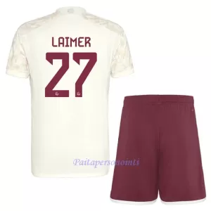 FC Bayern München Konrad Laimer 27 Virallinen Kolmas Pelipaita Lapset 2023/24
