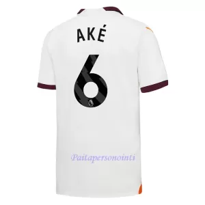 Manchester City Ake 6 Virallinen Vieraspelipaita Lapset 2023/24