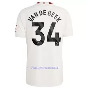 Manchester United Donny Van de Beek 34 Virallinen Kolmas Pelipaita Miehet 2023/24