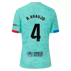 FC Barcelona Ronald Araujo 4 Virallinen Kolmas Pelipaita Miehet 2023/24