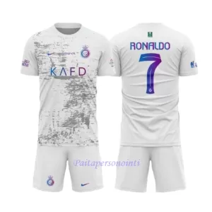 Al-Nassr FC Cristiano Ronaldo 7 Virallinen Kolmas Pelipaita Lapset 2023/24