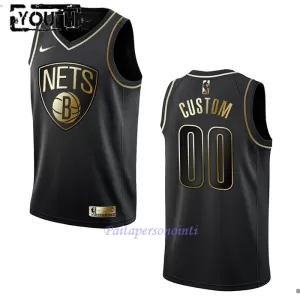 Brooklyn Nets Pelipaita Lapset Golden Edition Swingman Musta Brooklyn Nets Pelipaita Lapset Golden Edition Swingman Musta