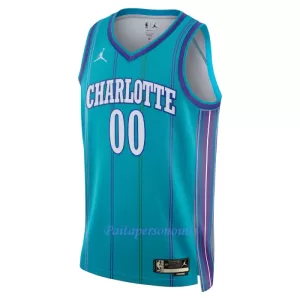 Charlotte Hornets Pelipaita Miehet Classic Edition 2023/24 Swingman Sinivihreä