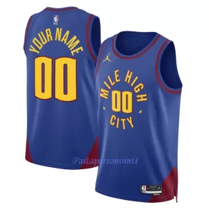 Denver Nuggets Pelipaita Miehet Statement Edition 2023/24 Swingman Sininen