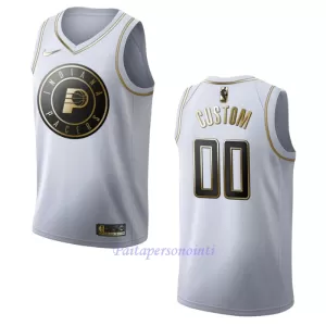 Indiana Pacers Pelipaita Miehet Golden Edition 2023/24 Swingman Valkoinen Indiana Pacers Pelipaita Miehet Golden Edition 2023/24 Swingman Valkoinen