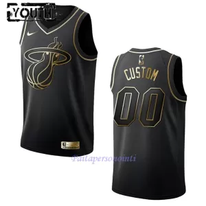 Miami Heat Pelipaita Lapset Golden Edition Swingman Musta Miami Heat Pelipaita Lapset Golden Edition Swingman Musta