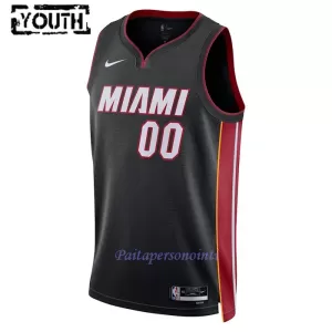 Miami Heat Pelipaita Lapset Icon Edition 2023/24 Swingman Musta
