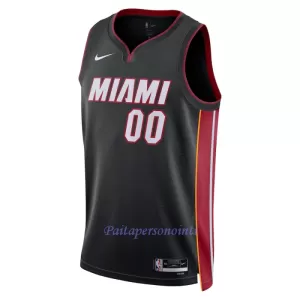Miami Heat Pelipaita Miehet Icon Edition 2023/24 Swingman Musta