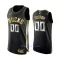 Limited Milwaukee Bucks Pelipaita Miehet Golden Edition Swingman Musta