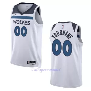 Minnesota Timberwolves Pelipaita Miehet Association Edition 2023/24 Swingman Valkoinen