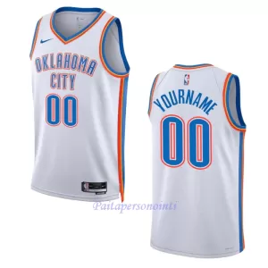 Oklahoma City Thunder Pelipaita Miehet Association Edition 2023/24 Swingman Valkoinen Oklahoma City Thunder Pelipaita Miehet Association Edition 2023/24 Swingman Valkoinen