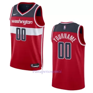 Washington Wizards Pelipaita Miehet Icon Edition 2023/24 Swingman Punainen Washington Wizards Pelipaita Miehet Icon Edition 2023/24 Swingman Punainen