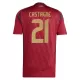 Belgia Castagne 21 Virallinen Kotipelipaita Miehet Euro 2024