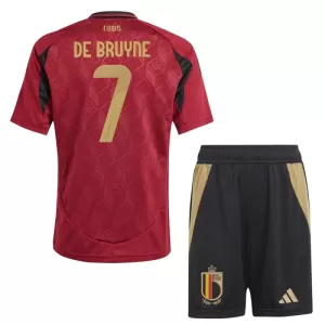 Belgia Kevin De Bruyne 7 Virallinen Kotipelipaita Lapset Euro 2024 Belgia Kevin De Bruyne 7 Virallinen Kotipelipaita Lapset Euro 2024