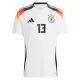 Saksa Thomas Müller 13 Virallinen Kotipelipaita Miehet Euro 2024