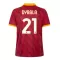 AS Roma Paulo Dybala 21 Virallinen Neljäs Pelipaita Miehet 2023/24