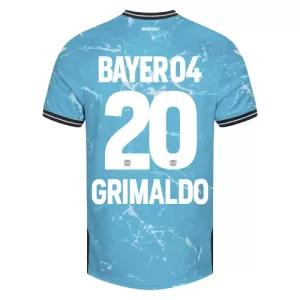 Bayer 04 Leverkusen Alejandro Grimaldo 20 Virallinen Kolmas Pelipaita Miehet 2023/24