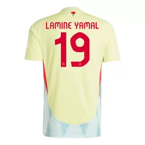 Espanja Lamine Yamal 19 Virallinen Vieraspelipaita Miehet Euro 2024