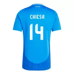 Italia Federico Chiesa 14 Virallinen Kotipelipaita Miehet Euro 2024 Italia Federico Chiesa 14 Virallinen Kotipelipaita Miehet Euro 2024