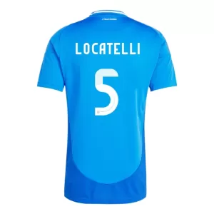 Italia Manuel Locatelli 5 Virallinen Kotipelipaita Miehet Euro 2024