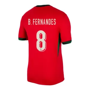 Portugali Bruno Fernandes 8 Virallinen Kotipelipaita Miehet Euro 2024 Portugali Bruno Fernandes 8 Virallinen Kotipelipaita Miehet Euro 2024