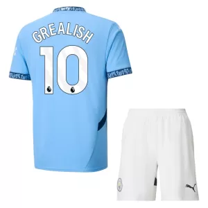 Manchester City Jack Grealish 10 Virallinen Kotipelipaita Lapset 2024/25