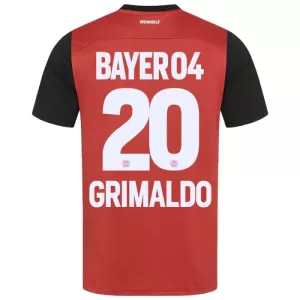 Bayer 04 Leverkusen Alejandro Grimaldo 20 Virallinen Kotipelipaita Miehet 2024/25