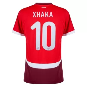 Sveitsi Xhaka 10 Virallinen Kotipelipaita Miehet Euro 2024 Sveitsi Xhaka 10 Virallinen Kotipelipaita Miehet Euro 2024